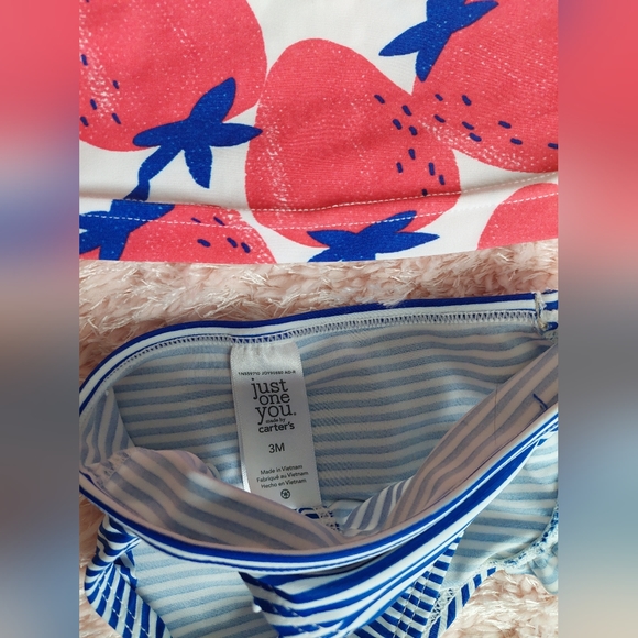 Carter's Baby Girl's Swimsuit 3M - Picture 3 of 3